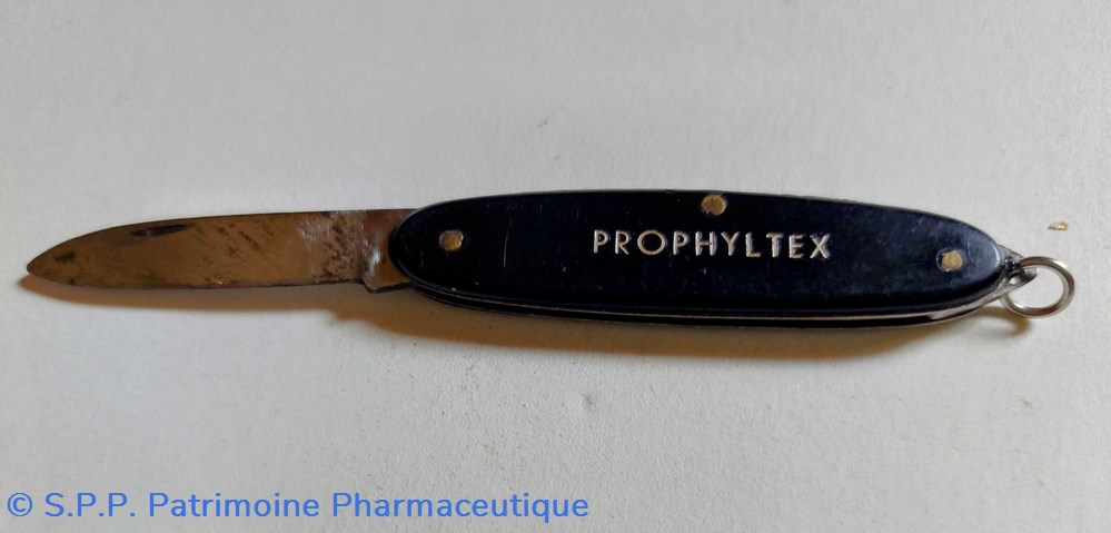 objets publicitaires prophyltex couteau de poche pliant