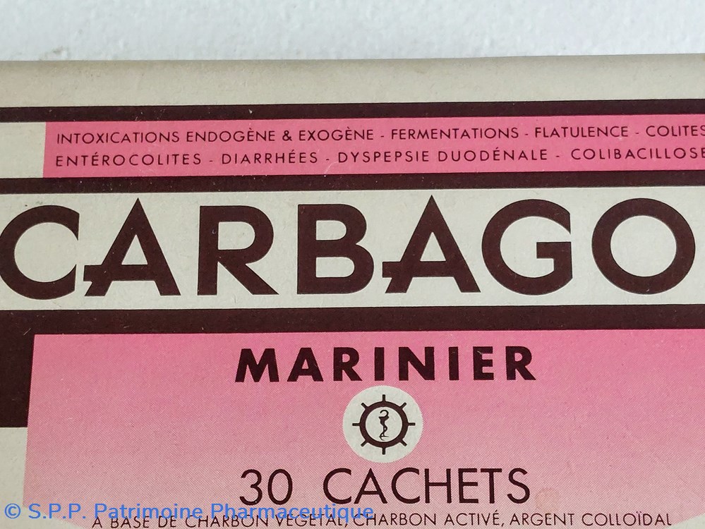 CARBAGOL ( Cachets ) 6 science carbagol cachets