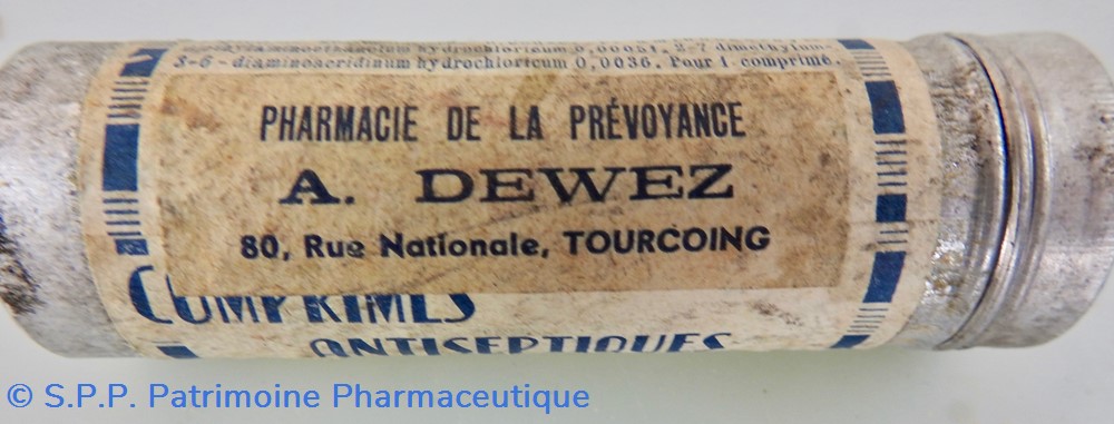 science pharmacie comprimes antiseptiques et anesthesiques