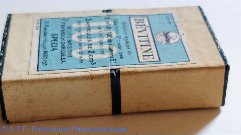 science pharmacie bevitine 3 ampoules vitamine b1 specia