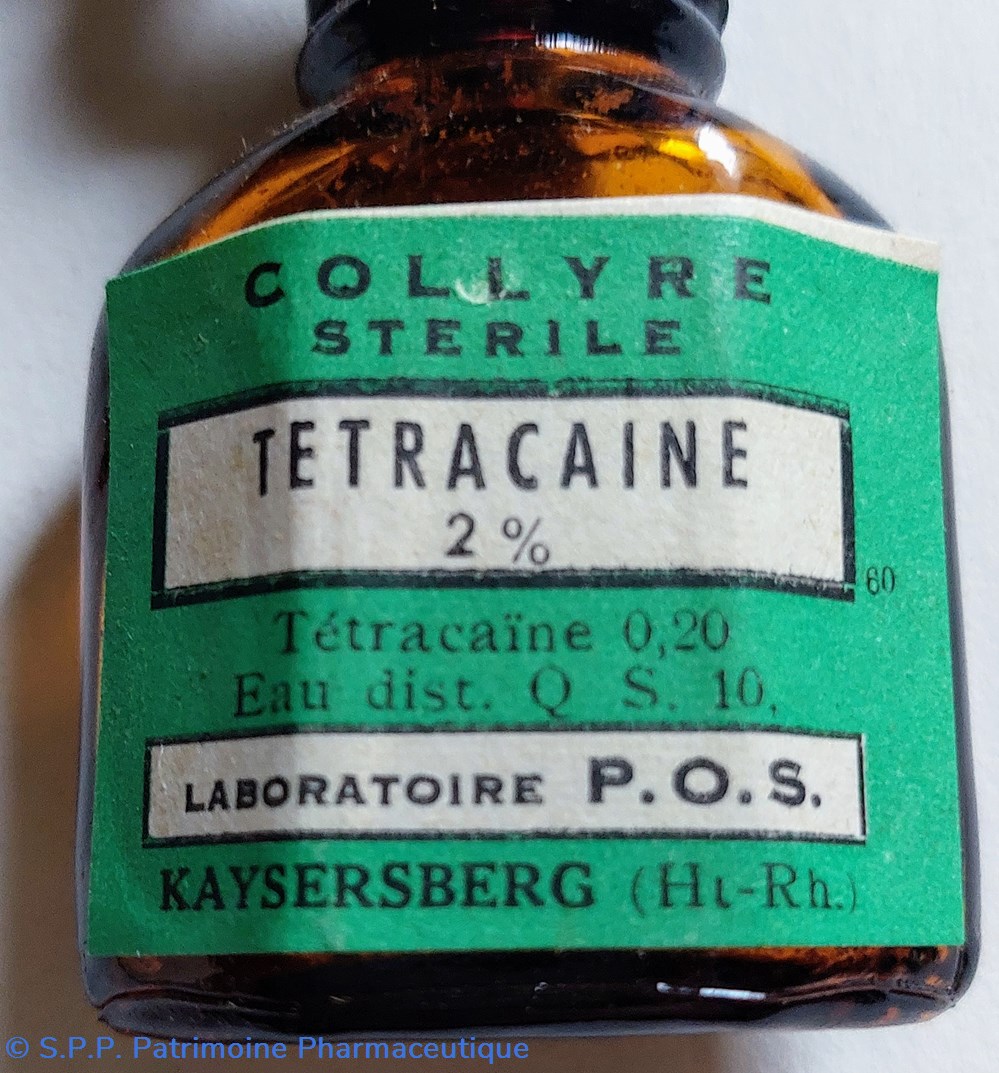science pharmacie tetracaine 2 collyre laboratoires pos