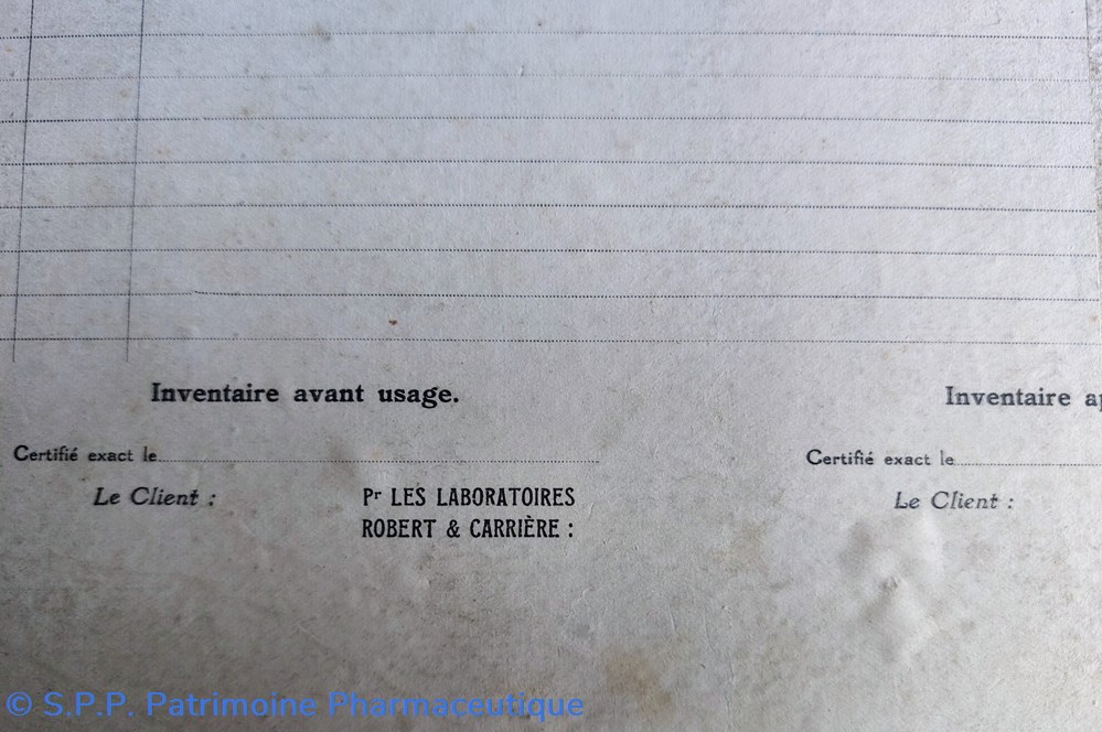 Liste D'INVENTAIRE de Pharmacie 57 références 6 documents anciens liste inventaire de pharmacie 57 references