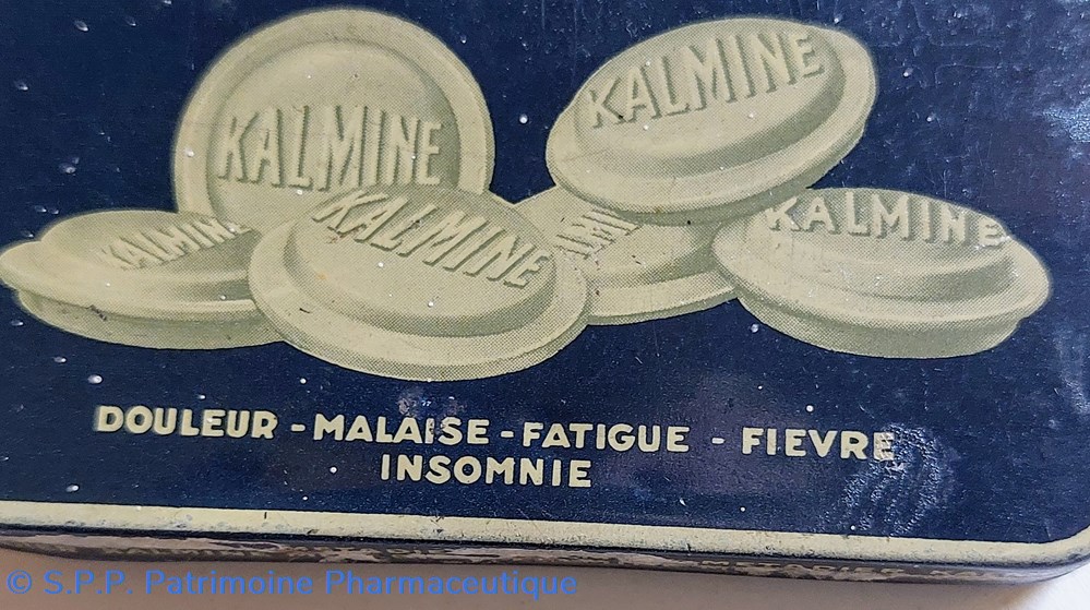 KALMINE MÉTADIER boîte de 6 CACHETS 7 science pharmacie kalmine metadier boite de 6 cachets