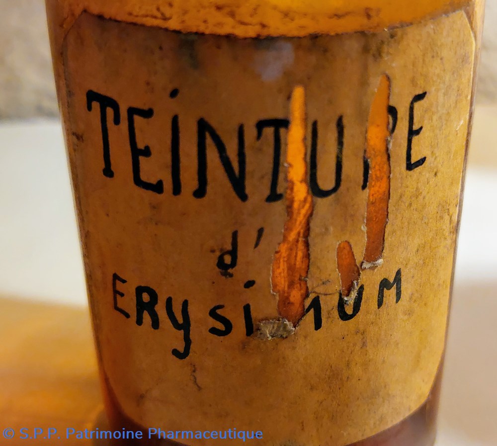science pharmacie teinture erysimum flacon 11 5 en verre ambre