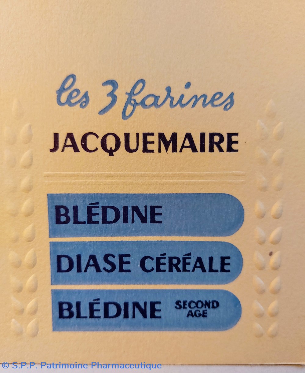FARINES JACQUEMAIRE 2 science pharmacie farines jacquemaire