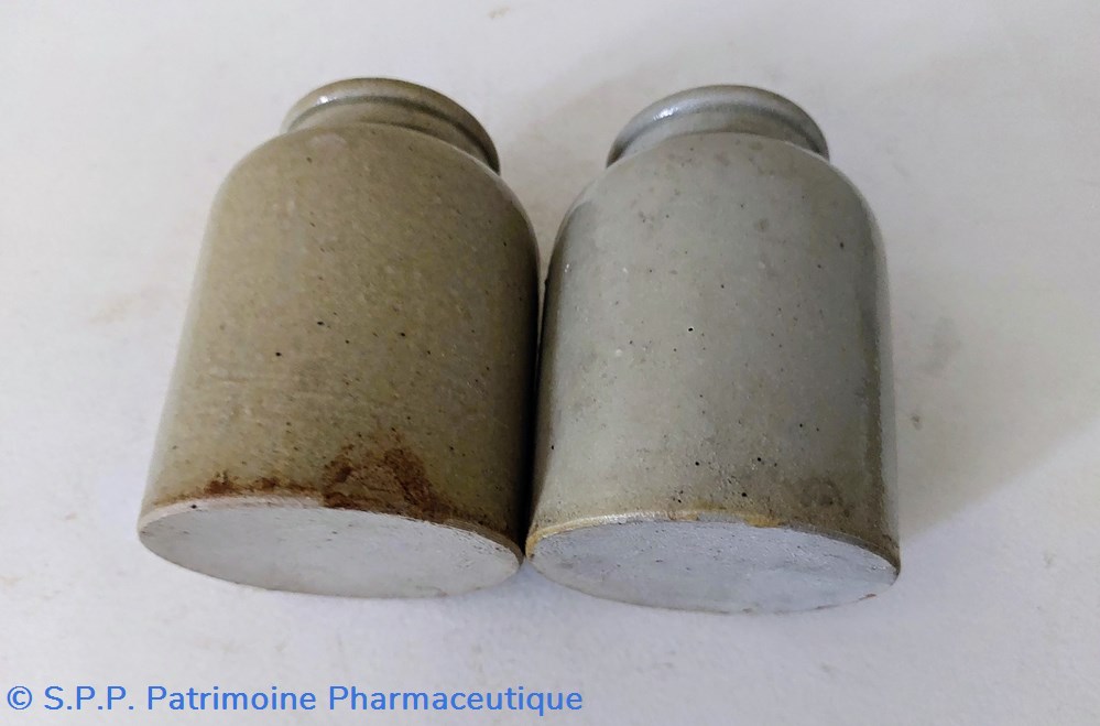 Pots à onguent en grès 4 science pharmacie pots a onguent en gres