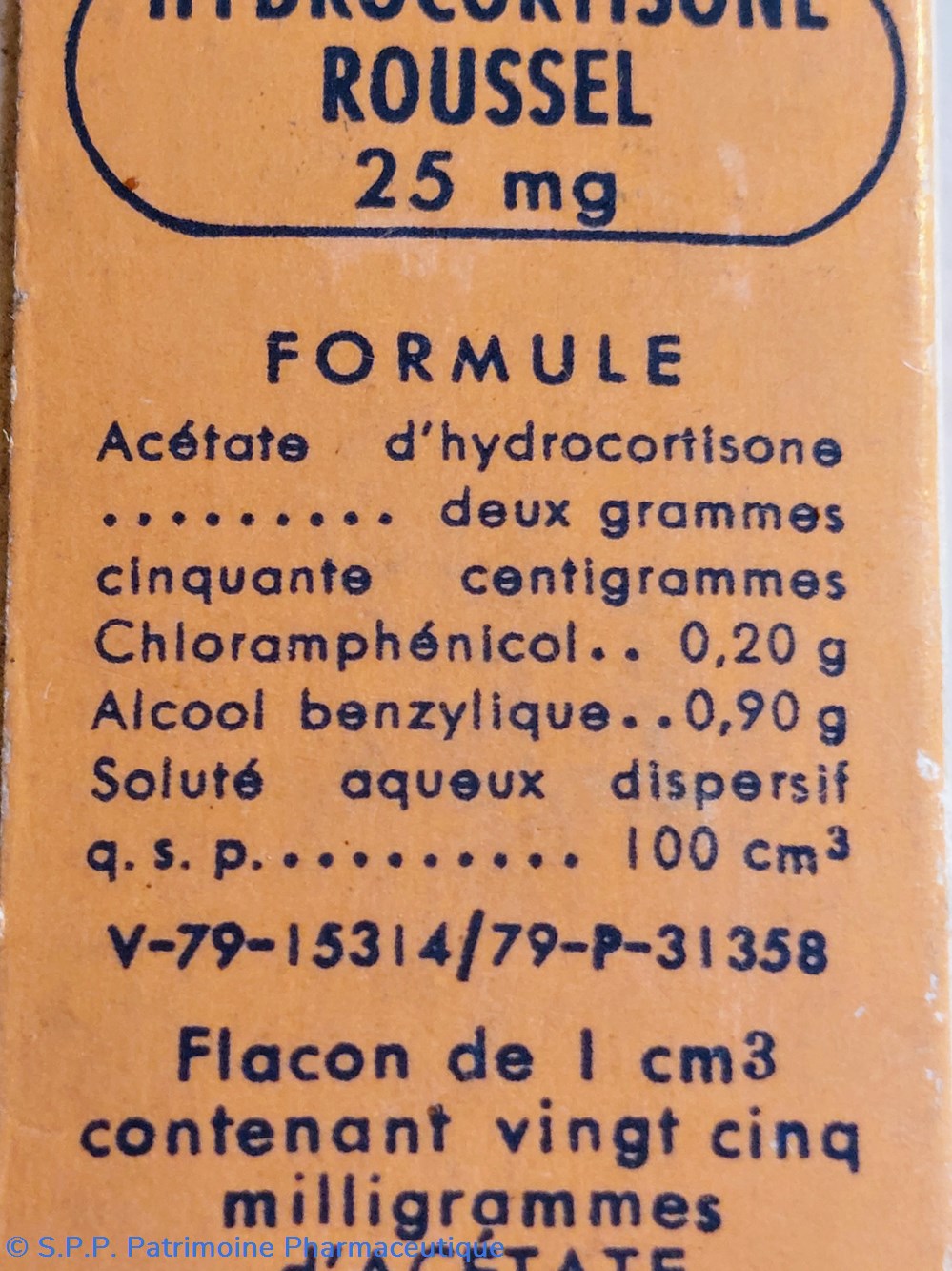 science pharmacie hydrocortisone roussel 25 mg