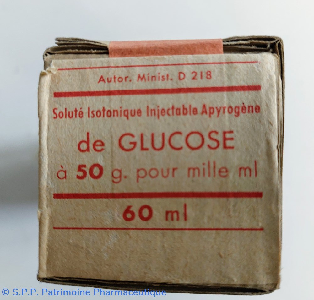 Soluté injectable de GLUCOSE 60 ml 4 science pharmacie solute injectable de glucose 60 ml