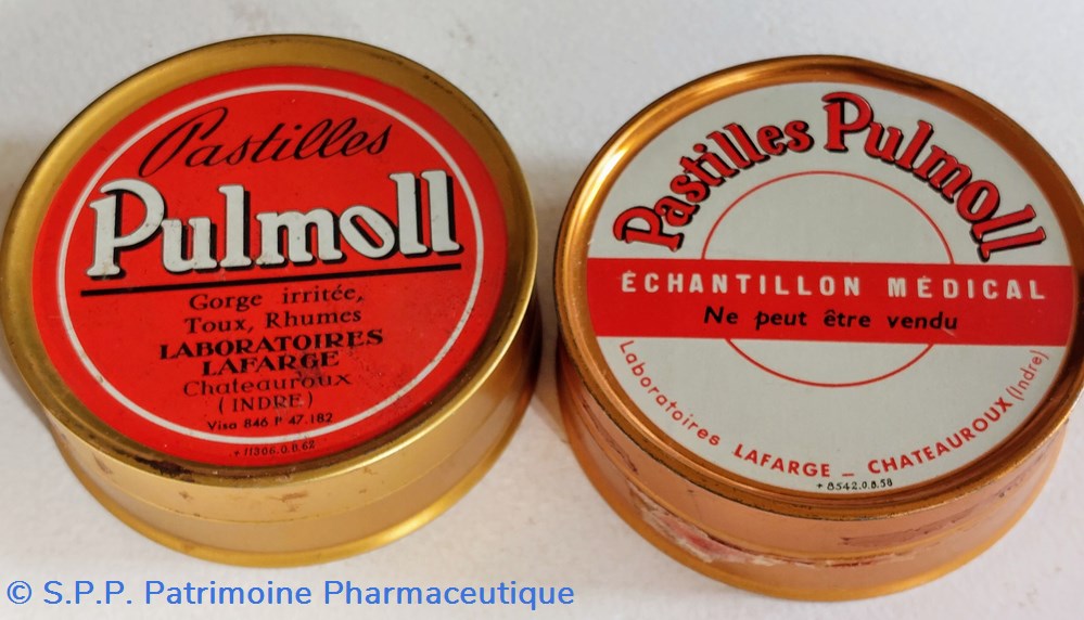 Pastilles PULMOLL ( Echantillon médical) 6 science pastilles pulmoll echantillon medical