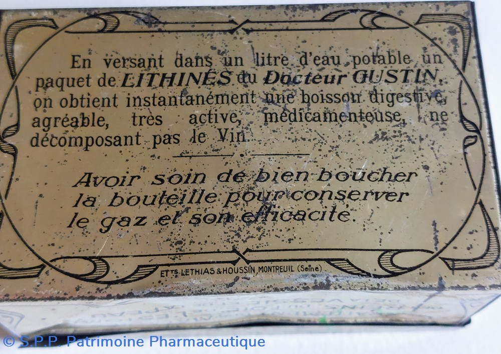 LITHINÉS DU DOCTEUR GUSTIN 3 science lithines du docteur gustin