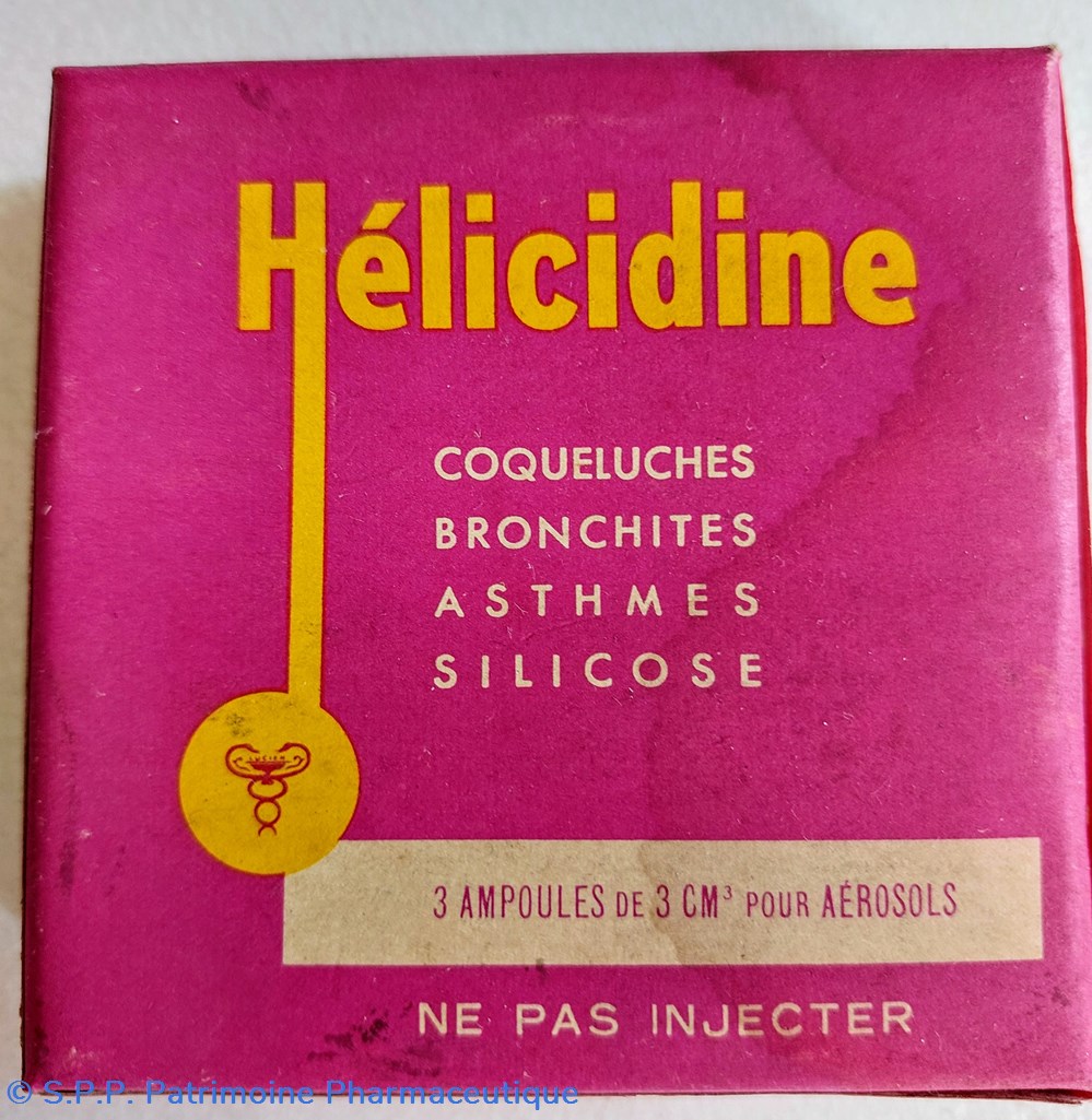 science pharmacie helicidine ampoules pour aerosols