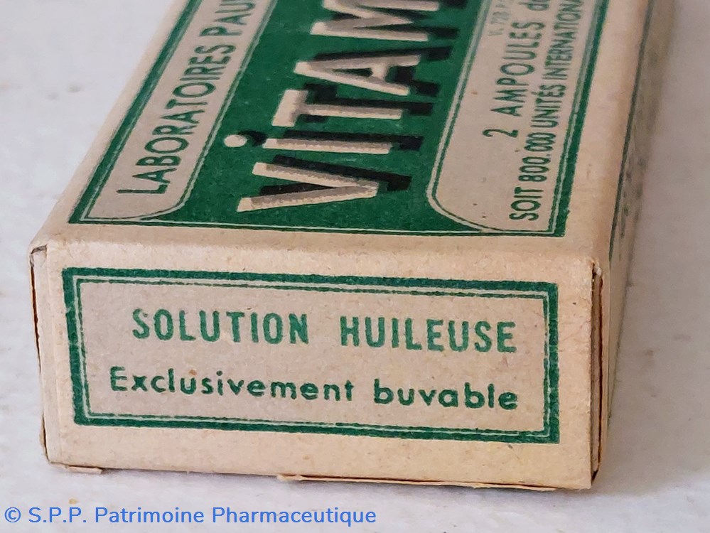 VITAMINE D2 / Ampoules P. Métadier 7 science pharmacie vitamine d2 ampoules p metadier
