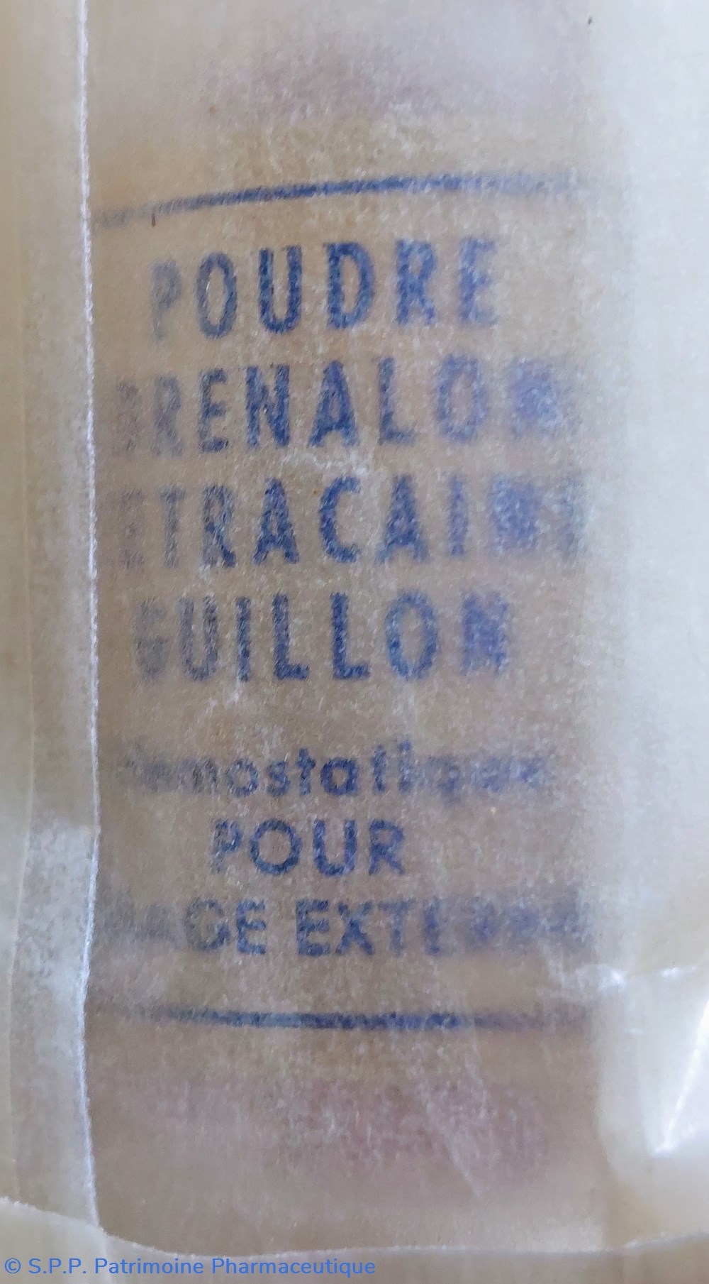 science pharmacie adrenalone tetracaine poudre