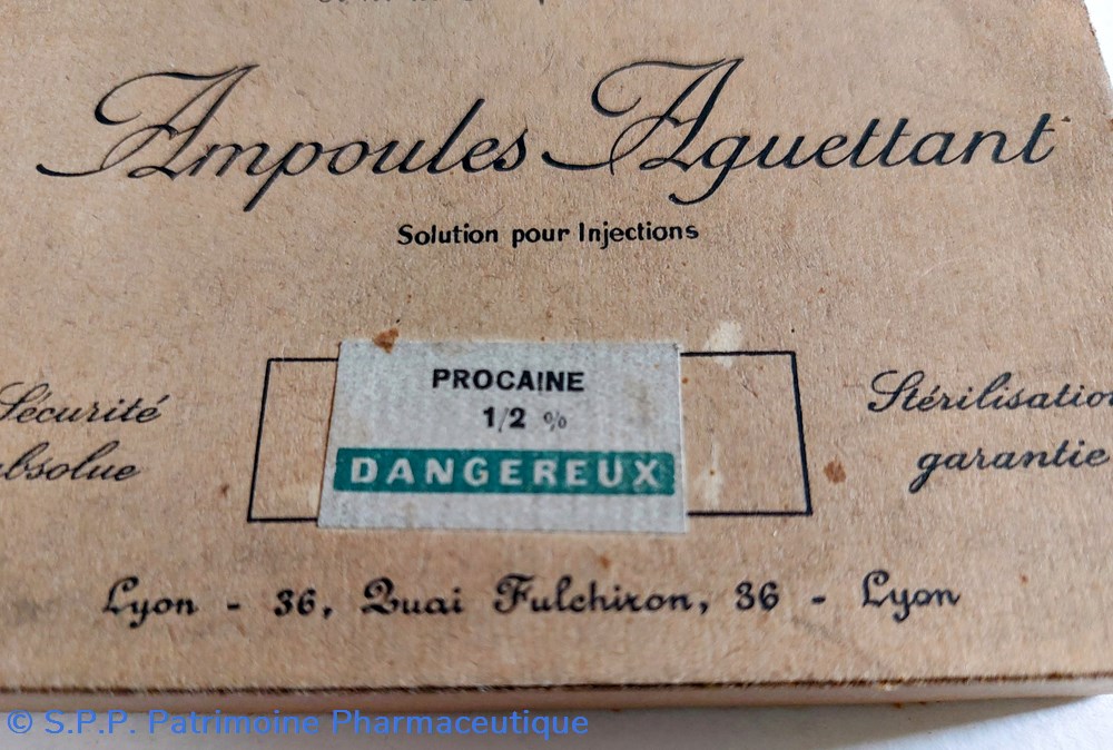science pharmacie procaine ampoules aguettant