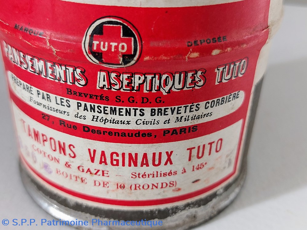 science pharmacie pansements vaginaux tuto boite de 10 ronds