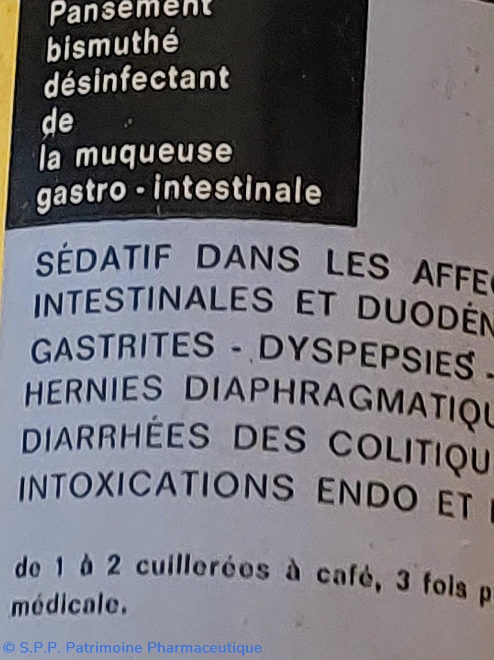 CARMUBINE Pansement bismuthé 7 science pharmacie carmubine pansement bismuthe