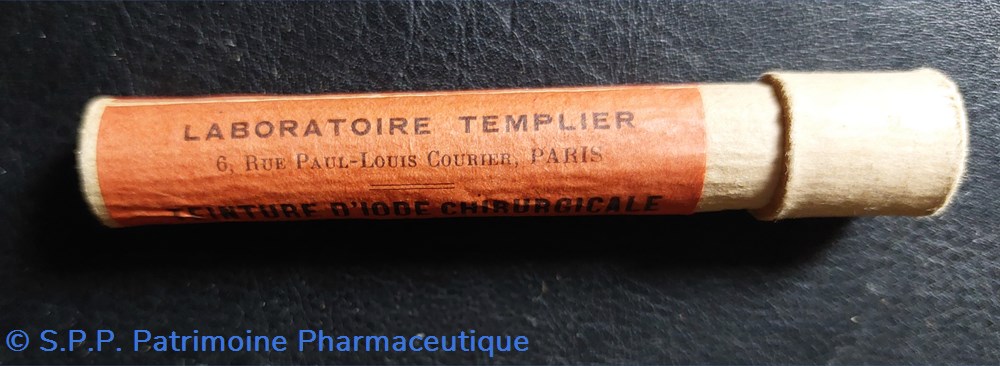 TEINTURE D'IODE CHIRURGICALE (Ampoule) 4 science teinture iode chirurgicale ampoule