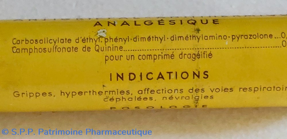 LATÉPYRINE- QUININE 30 Dragées 7 science latepyrine quinine 30 dragees
