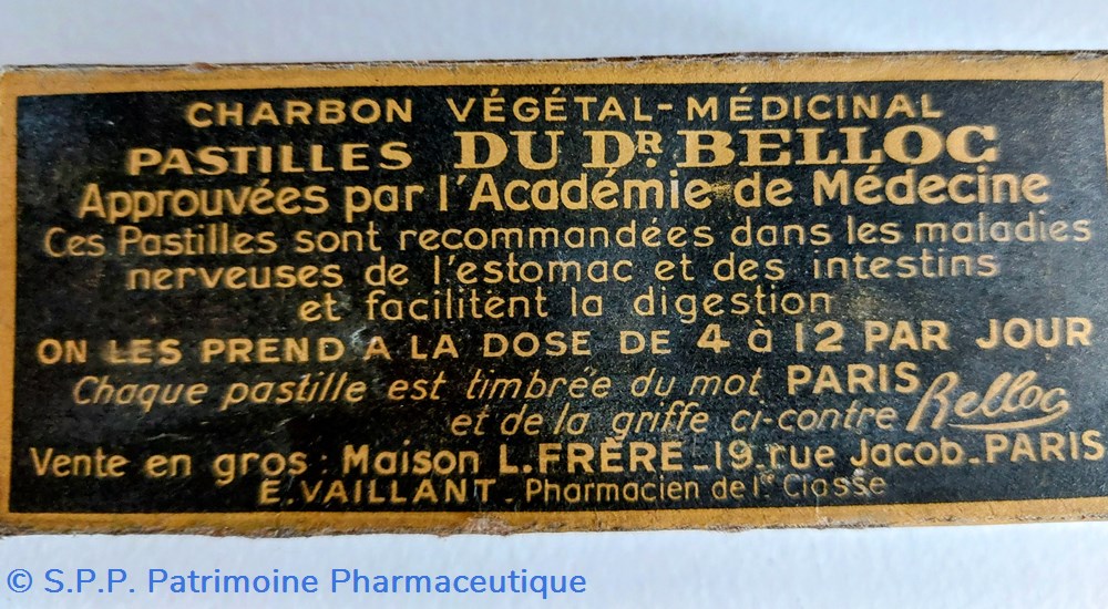 science pastilles du dr belloc charbon vegetal