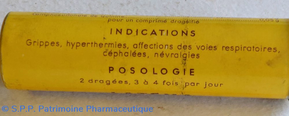 LATÉPYRINE- QUININE 30 Dragées 3 science latepyrine quinine 30 dragees