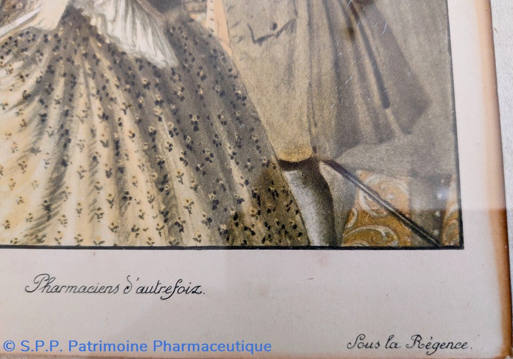 science pharmaciens autrefois sous la regence