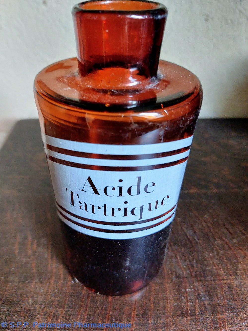 science pharmacie sn acide tartrique bouteille verre ambre