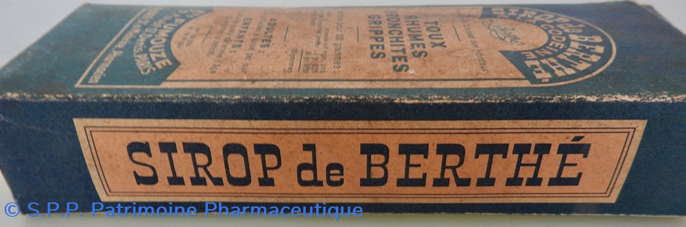 Sirop de BERTHÉ à la codéïne 2 science pharmacie sirop de berthe a la codeine