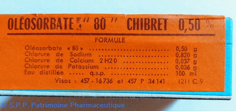 science pharmacie gouttes orl oleosorbate 80 chibret 0 50