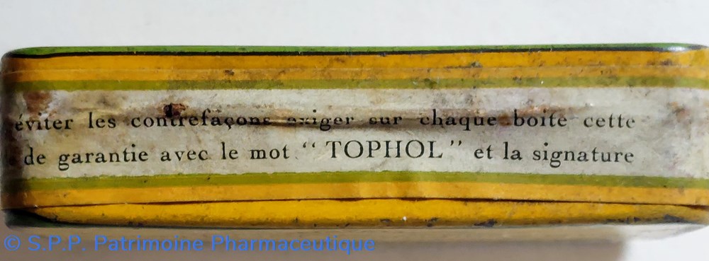 TOPHOL Comprimés P. TERCINET 3 science pharmacie tophol comprimes p tercinet