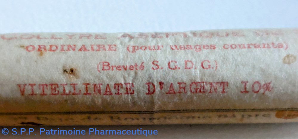 COLLYRE ASEPTIQUE de 5 cc ROBERT et CARRIÈRE 5 science pharmacie collyre aseptique de 5 cc robert et carriere