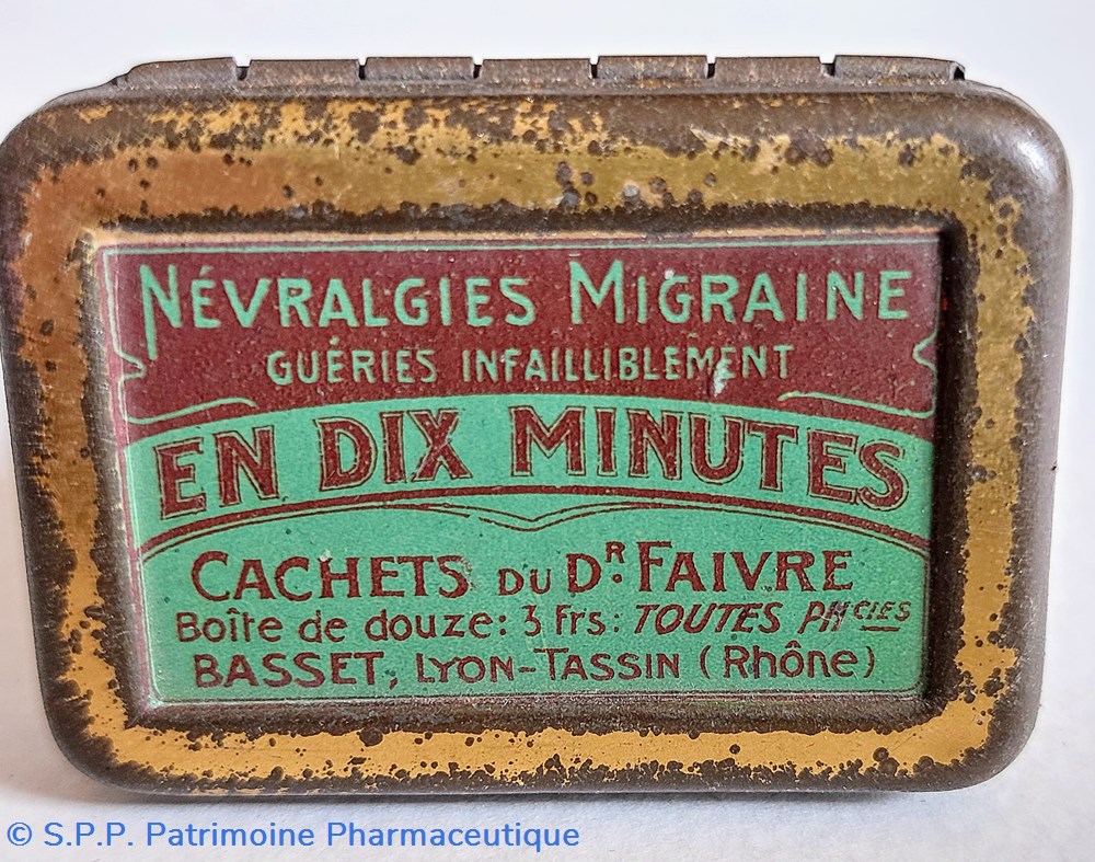 CACHETS du Dr FAIVRE " EN DIX MINUTES" science cachets du dr faivre en dix minutes