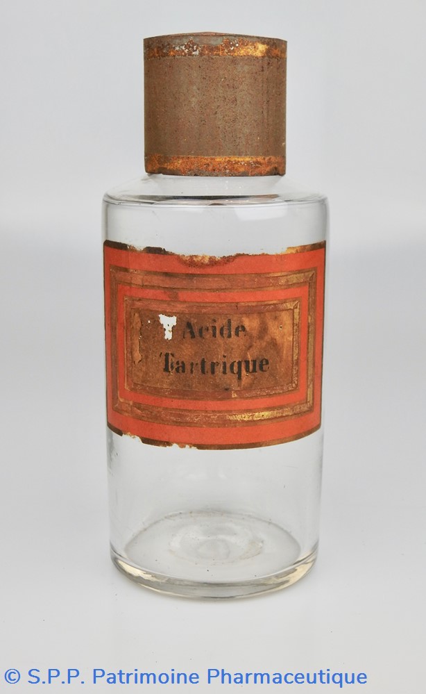 Flacon en verre petit modèle Pharmacie RAVASSE science flacon en verre petit modele pharmacie ravasse