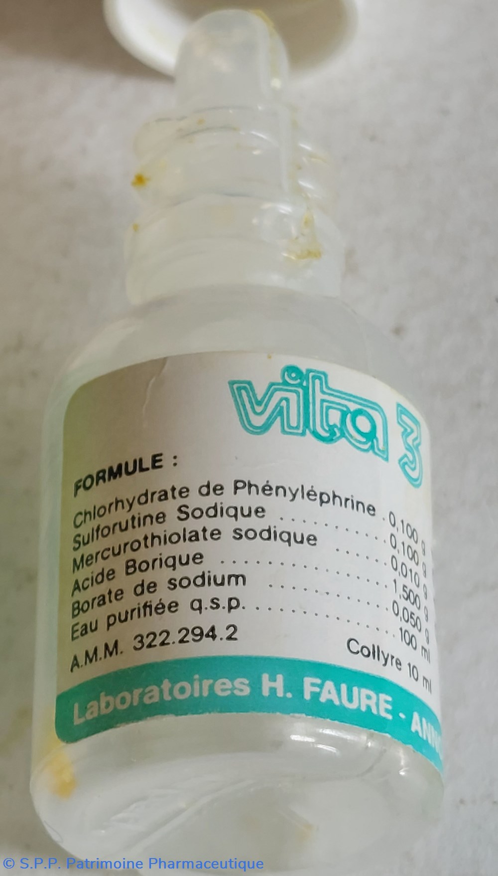 VITA 3 ( collyre) Vitacollyres 6 science vita 3 collyre vitacollyres