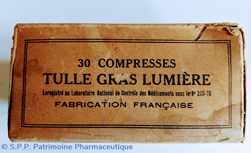 TULLE GRAS LUMIÈRE Vitaminé 3 science tulle gras lumiere vitamine