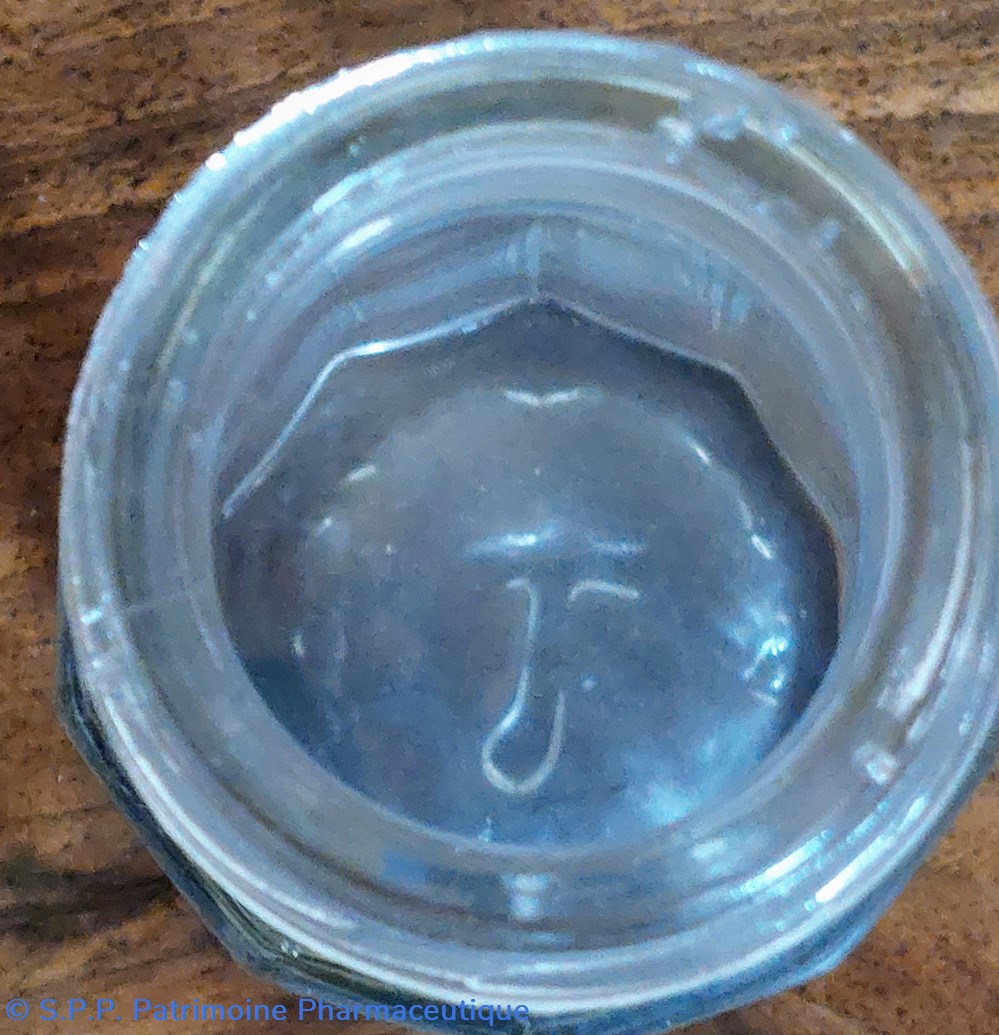 11- Pot de forme décagonale en verre 5 science pharmacie 11 pot de forme decagonale en verre