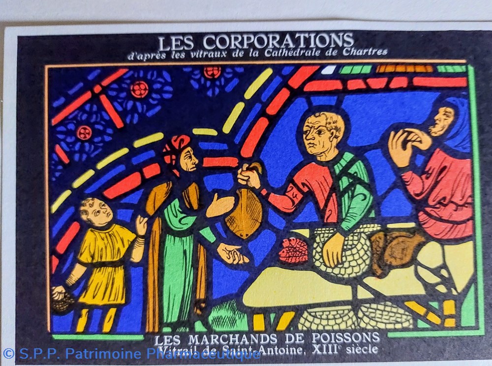 SPECIA Cartes "collection 2"- Vitraux de Chartres 5 objets publicitaires specia cartes collection 2 vitraux de chartres
