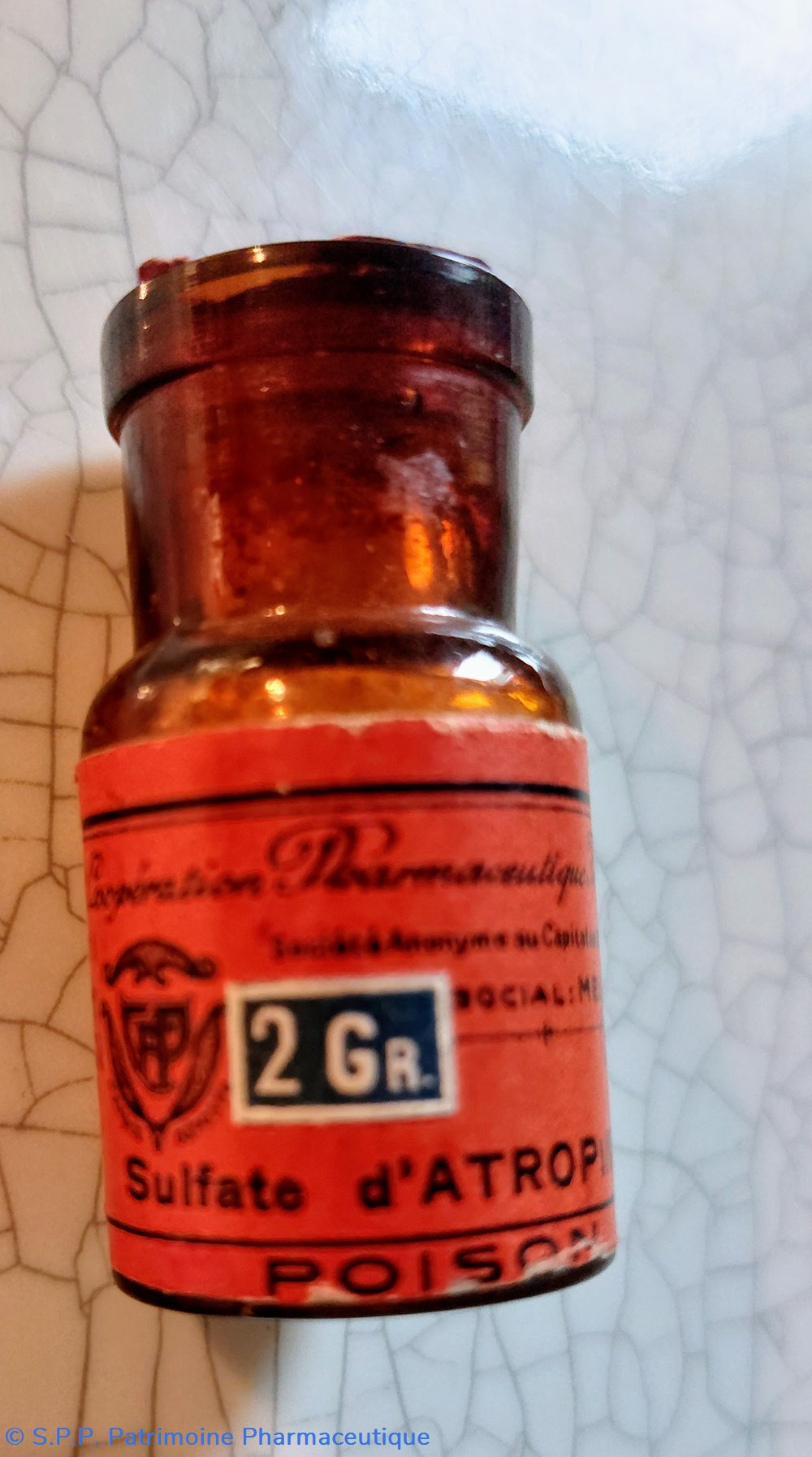 SULFATE d''ATROPINE 2 GR ( poudre) science sulfate atropine 2 gr poudre