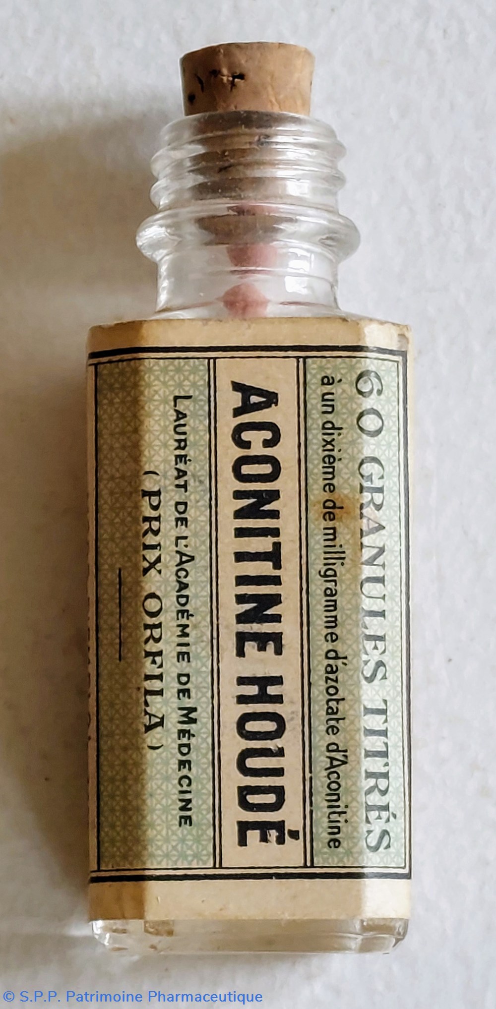 science pharmacie aconitine houde 60 granules