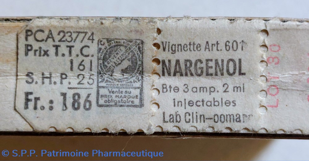 NARGÉNOL 3 ampoules de 2 ml 4 science pharmacie nargenol 3 ampoules de 2 ml