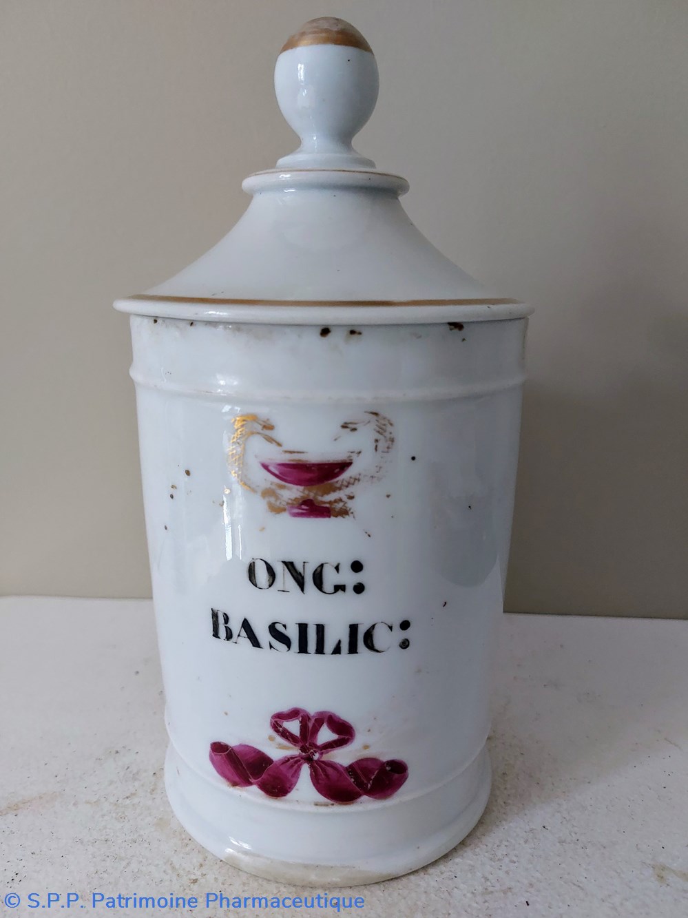 science ong basilic pot de pharmacie