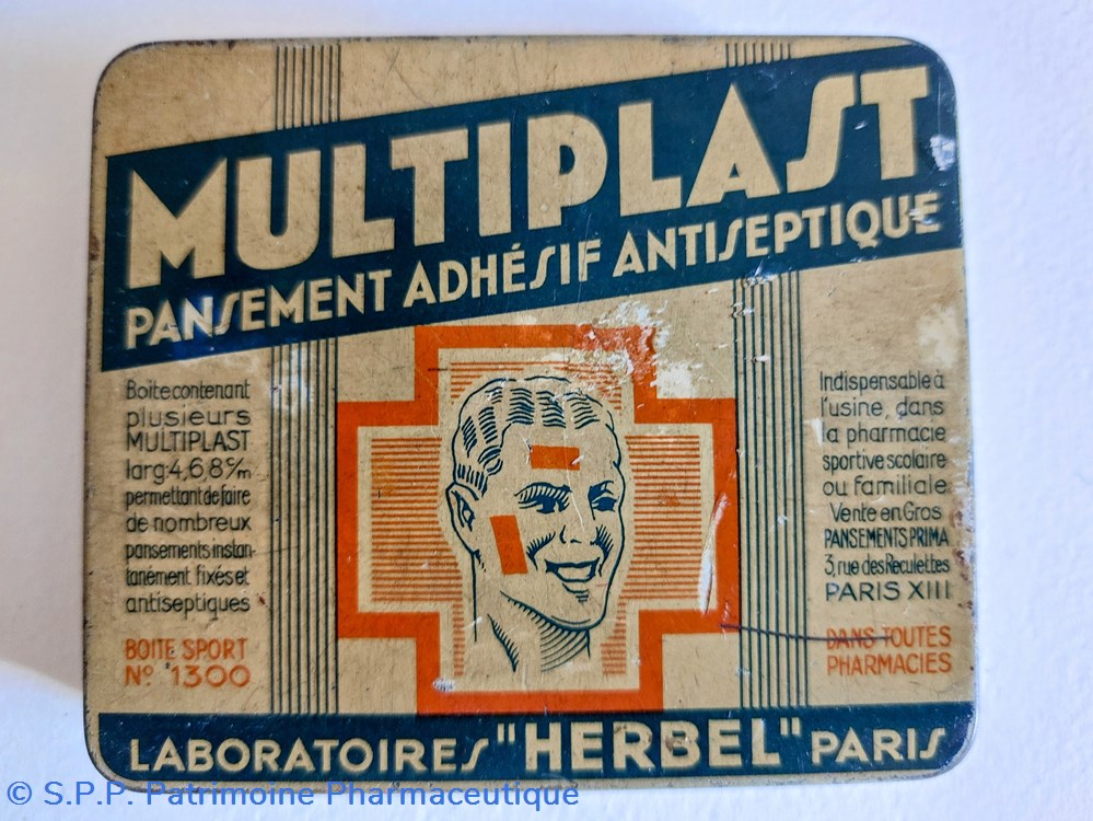 science pharmacie multiplast boite metal