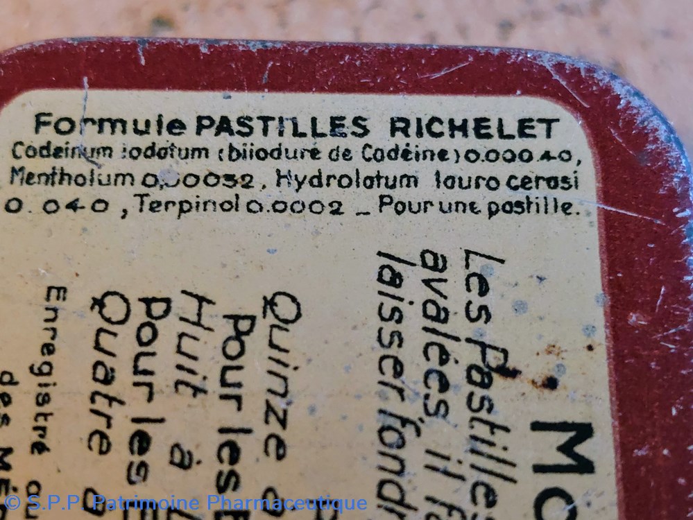 PASTILLES RICHELET 5 science pastilles richelet