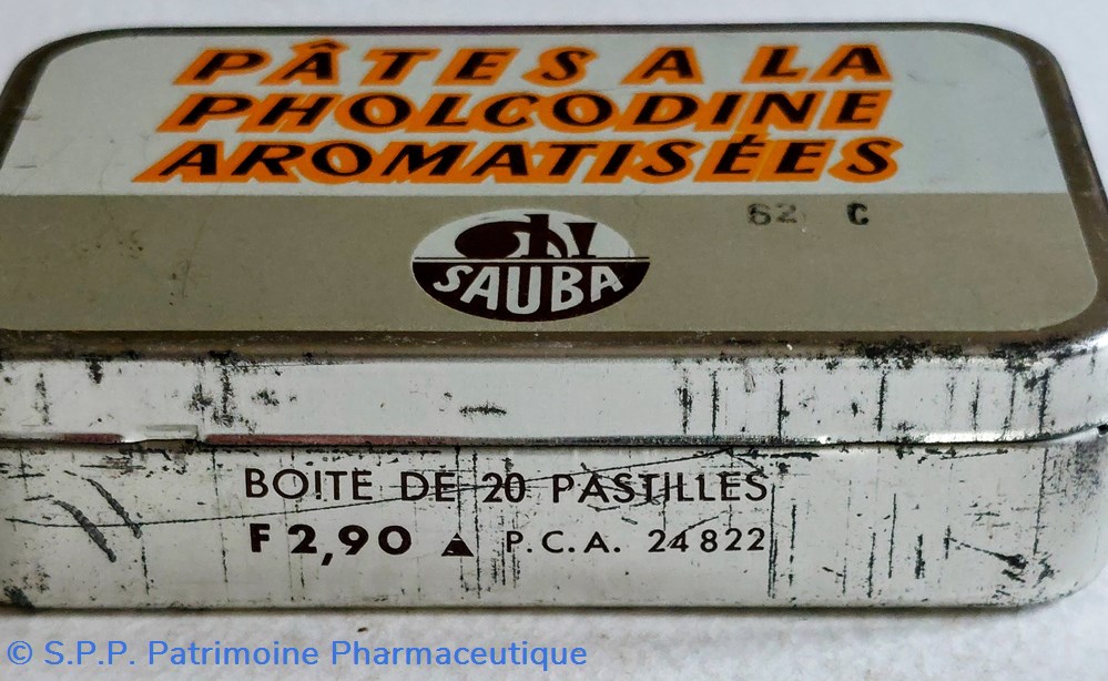 PÂTES à la PHOLCODINE Aromatisées /SAUBA 2 science pharmacie pates a la pholcodine aromatisees sauba