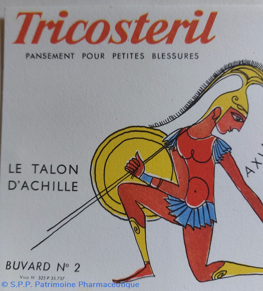 science pharmacie tricosteril pansements 2 buvard n2 le talon achille