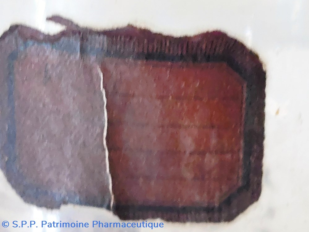 Flacon Herboristerie " Radix Polyg: Virg :" 6 science pharmacie flacon herboristerie radix polyg virg