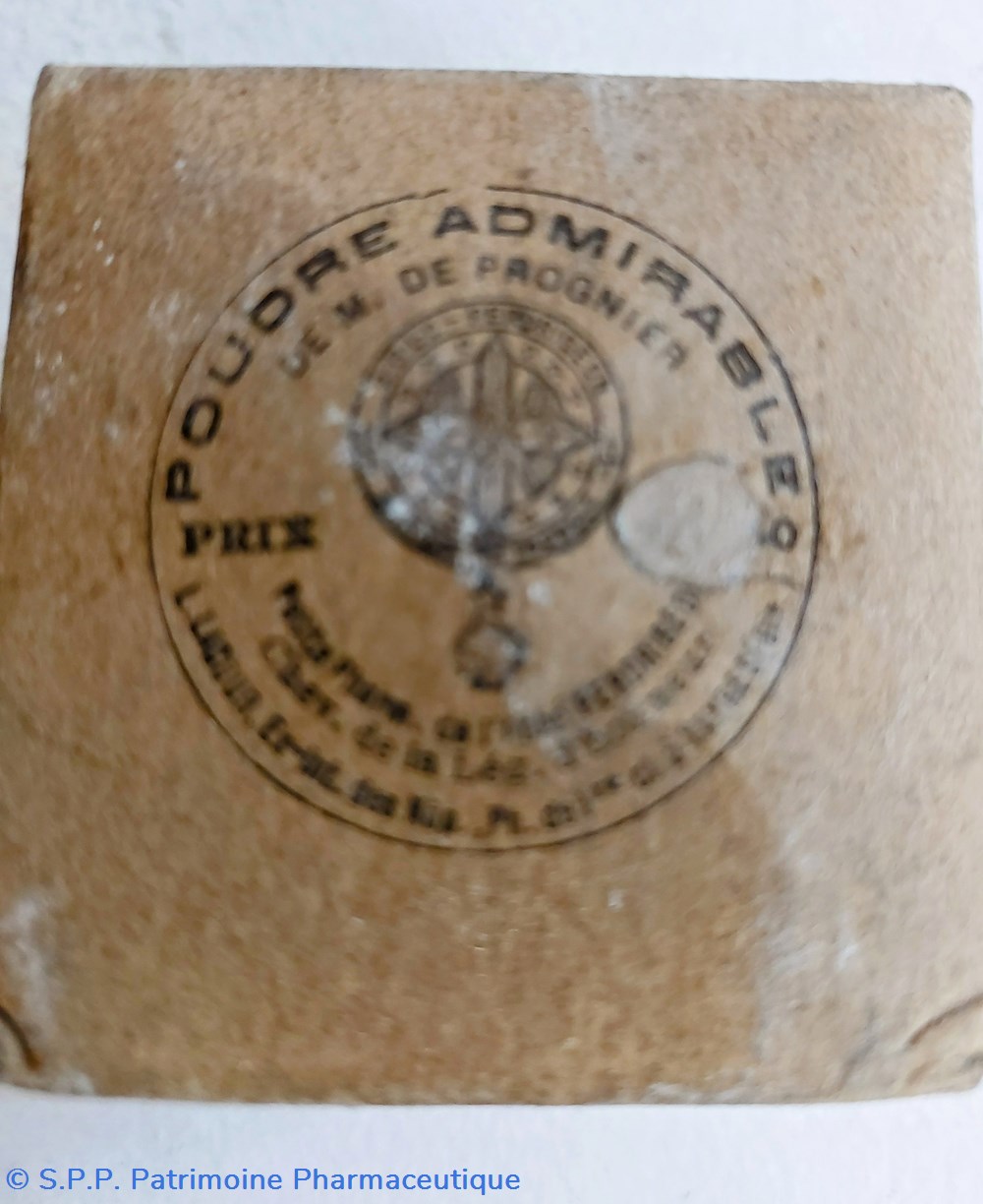 POUDRE ADMIRABLE de M. de Prognier 2 science pharmacie poudre admirable de m de prognier