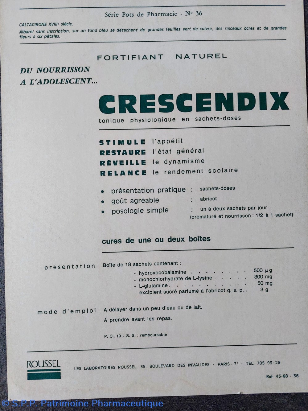 objets publicitaires roussel n 36 albarel caltagirone xviii