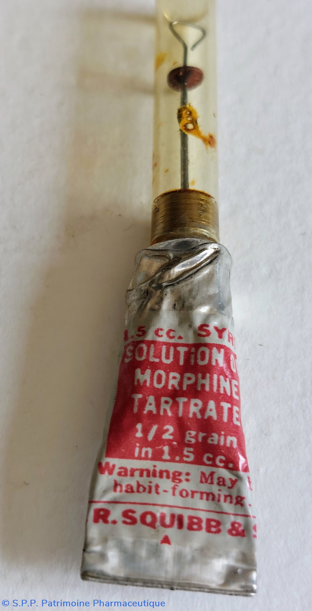 SOLUTION de MORPHINE TARTRATE ( Tube) 2 science solution de morphine tartrate tube