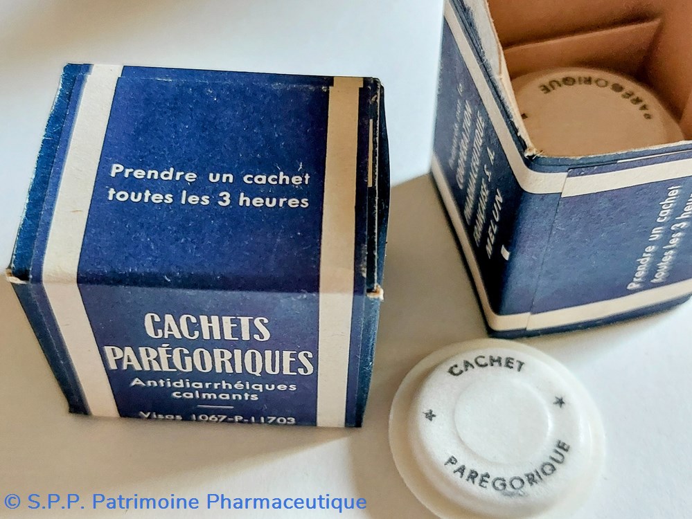 CACHETS PARÉGORIQUES 7 science cachets paregoriques