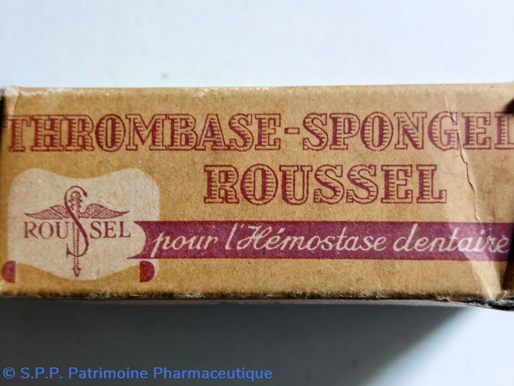 Hémostase dentaire / Thrombase - Spongel 4 science pharmacie hemostase dentaire thrombase spongel